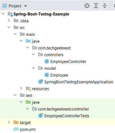 Spring boot sale testng example